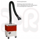TEKA CAREMASTER mobile mechanische Filteranlage IFA geprüft, 1 Absaugelement Arm 4 m SIG