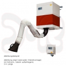 TEKA CAREMASTER Stationäre mechanische Filteranlage mit 1 Absaugelement Arm 4 m RAG