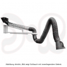 TEKA Absaugarm - 150 mm, 6 m SAG: 3 m Schlauch außenliegendes Gelenk, 3 m Wandausleger