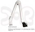 TEKA Absaugarm - 150 mm, 4 m RAG, für mobile Anlagen