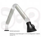 TEKA Absaugarm - 150 mm, 4 m RIG, für mobile Anlagen