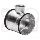 Regulierklappe luftdicht mit doppelter Gummilippendichtung Ø 224mm, 35% frei bei geschl. Klapp