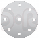 3M Schleifscheibe Klett Hookit 266L Lochung: LD801A, Ø: 150mm, Korn: 80