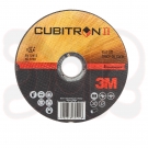 3M Trennscheibe Cubitron II, Form: 41, Dicke: 2mm, Ø: 125mm, Innenloch-Ø: 22,23mm