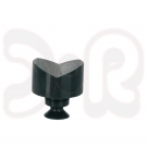 SIEGMUND System 28 Prisma für Schweißtische, Ø 60 mm, 135° mit eingeschraubtem Bund, Polyamid