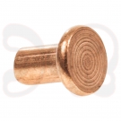 TELWIN Glattnieten, Fe-Cu, 5 x 10mm, 100 Stück