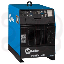 MILLER Multiprozess-Schweißgerät PipeWorx 400 inklusive Kabelaufhängungen