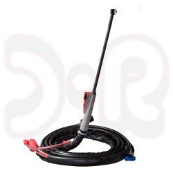 WIG - Sonderbrenner Typ WP 24 BH 266mm lang, mit 12pol. REHM Anschl., WFL 4 m HighFlex Schlauchpaket