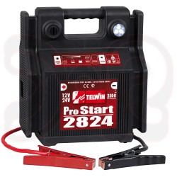 TELWIN Kfz Starthilfegerät PRO START 2824 - 12-24V, 44Ah, LED-Leuchte, OBD II Speichererhaltung