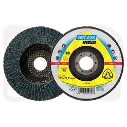 KLINGSPOR SMT 626 Schleifmopteller, gewölbt