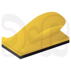 3M Handblock Klett Handblock Hookit Länge: 125mm, Breite: 70mm, hart
