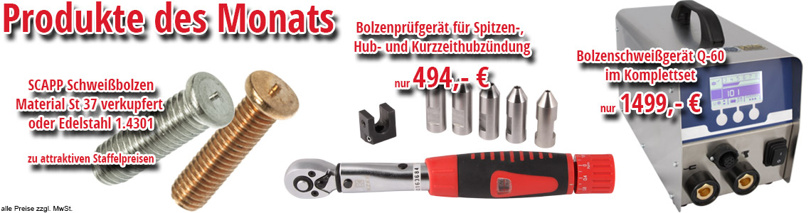 Produkte des Monats